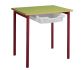 Photo : Casier pour table scolaire de maternelle